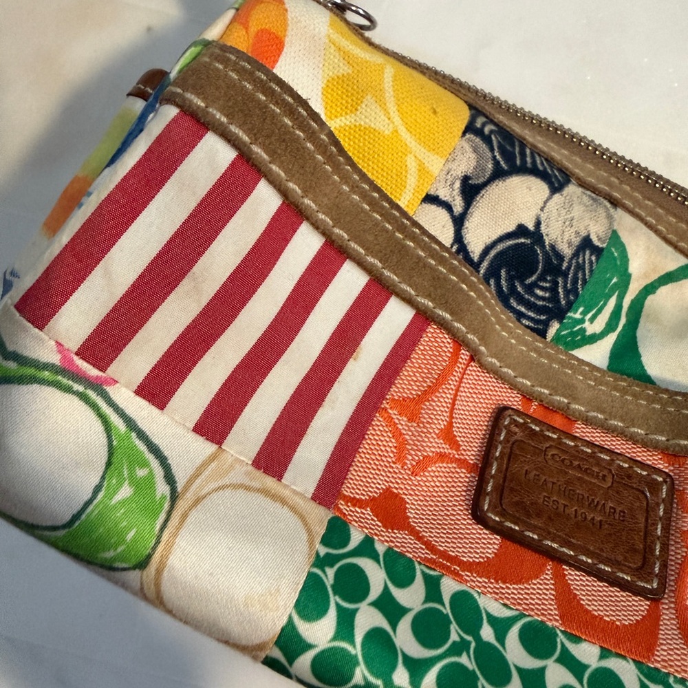 Coach Patchwork purse - image 2